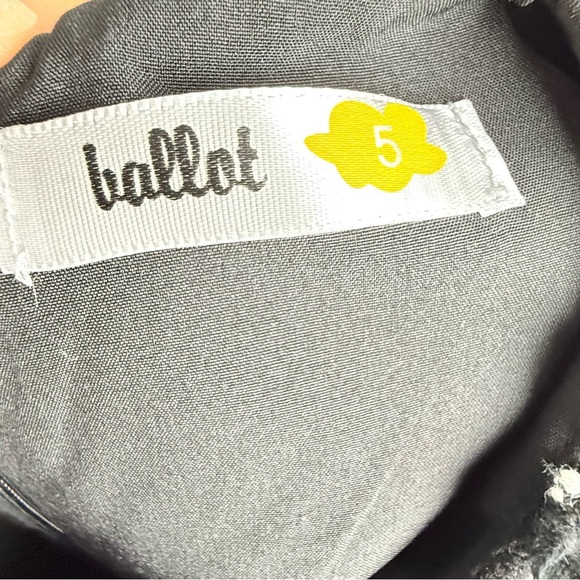 The Jany & Ballot  Elegant Black and Gray Kids Dresses - Picture 7 of 8